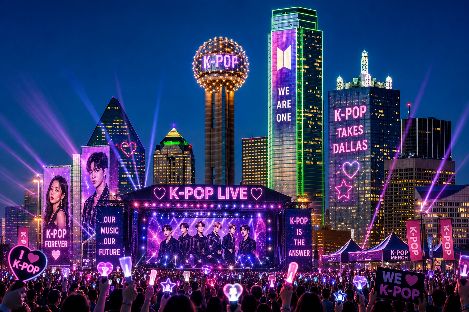 K-Pop Concerts in Dallas 2026